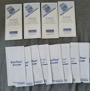 Vintage Weight Watchers Turn Around Points Quick Trak Logs System Journal 8 Pac